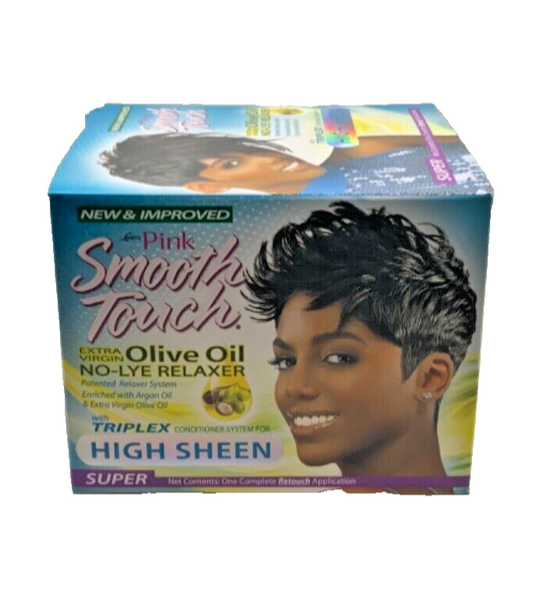 Luster's Pink Smooth Touch Olive Oil No-Lye Super Relaxer High Sheen 1 App.