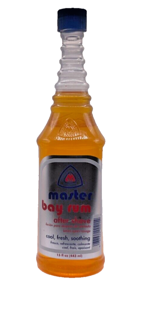 MASTER BAY RUM AFTER SHAVE 15 OZ. By Master Well Comb