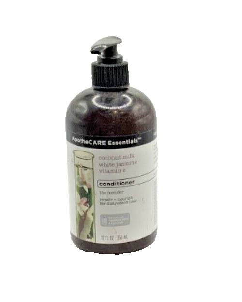 ApotheCare Essentials The Mender Conditioner Coconut Milk White Jasmine 12oz
