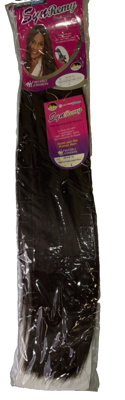 Beverly Johnson SynRemy Collection Futura Yaky Weave/Color 4/(18 inches)