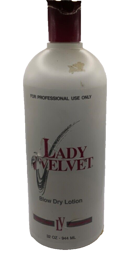 Vintage Lady Velvet Blow Dry Lotion 32 oz *RARE