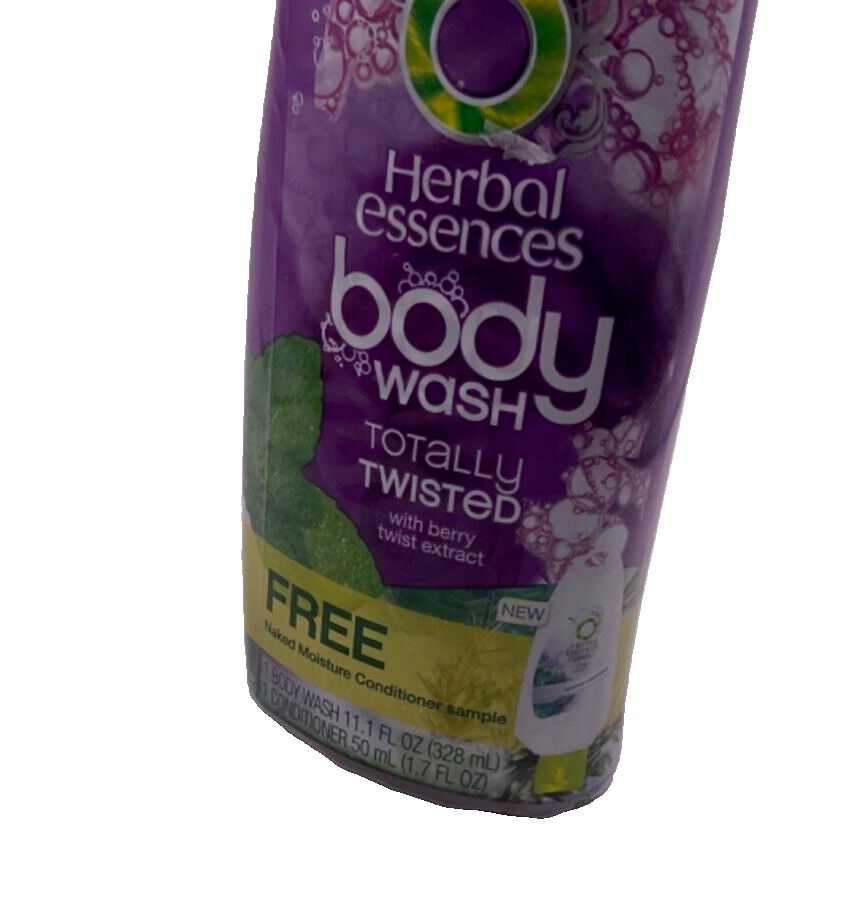 Herbal Essences Body Wash Totally Twisted w/Berry Extract+ Free sample