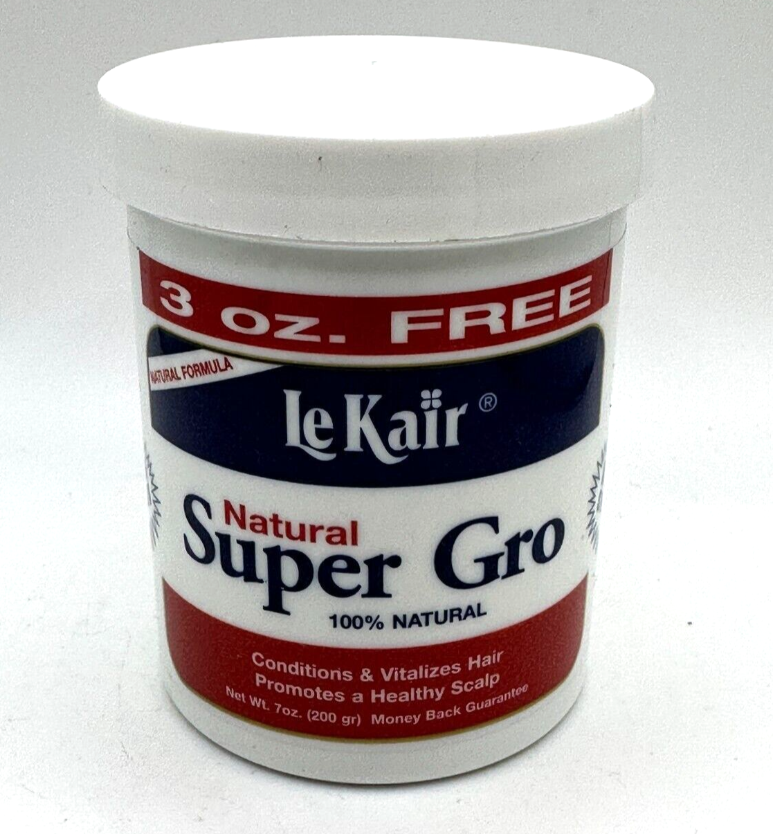 LeKair Natural Super Gro Original Formula Scalp Hair Conditioner - 7 oz