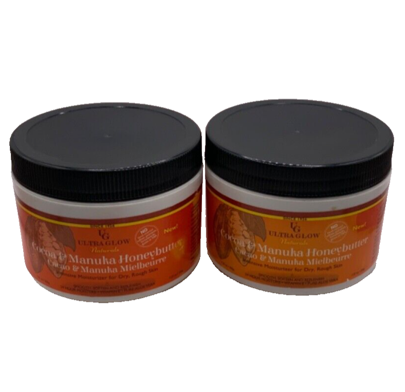 (2 Pack) Ultra Glow Cocoa & Manuka Honeybutter Intensive Moisturizer 7.25oz