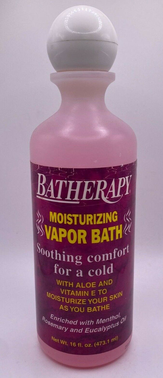 Batherapy Natural Mineral Bath Liquid Menthol Rosemary Eucalyptus Oil NEW Sealed