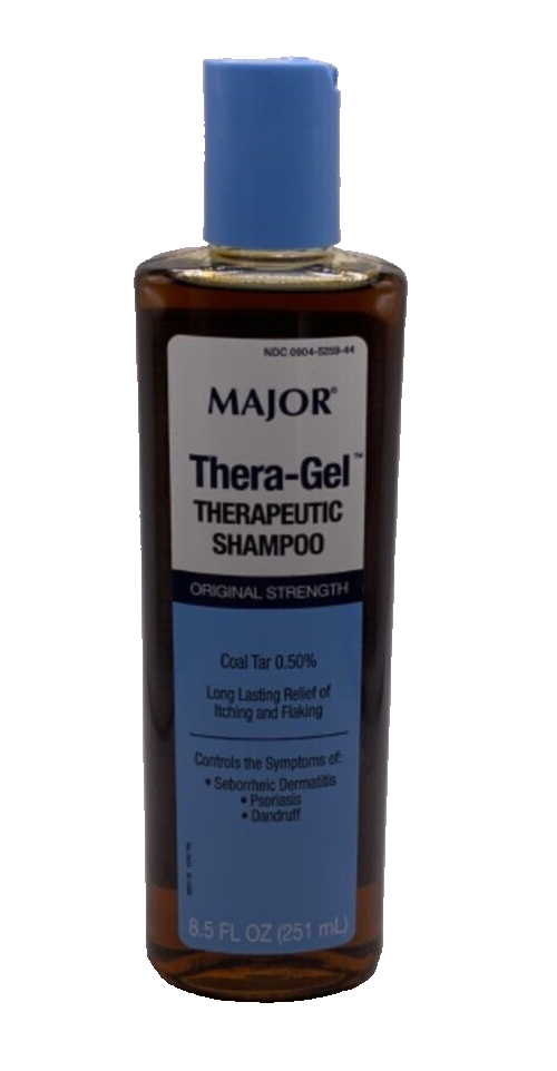 Major Thera-Gel Therapeutic Shampoo Original Strength Coal Tar .50% 8.5oz 09/26