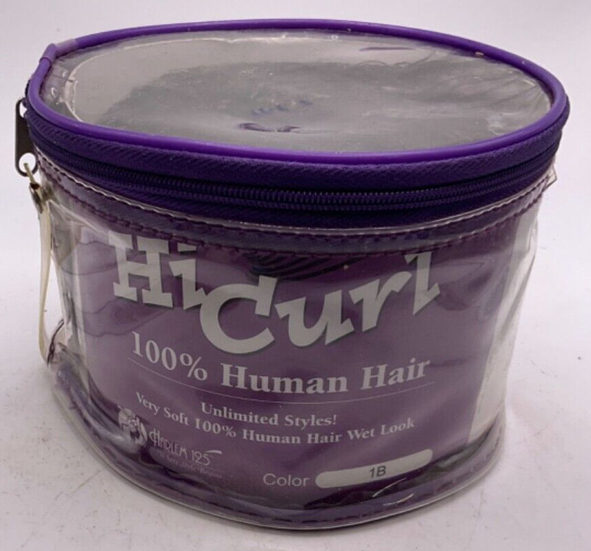 Harlem 125 Hi Curl 100% Human Hair/Color 1B