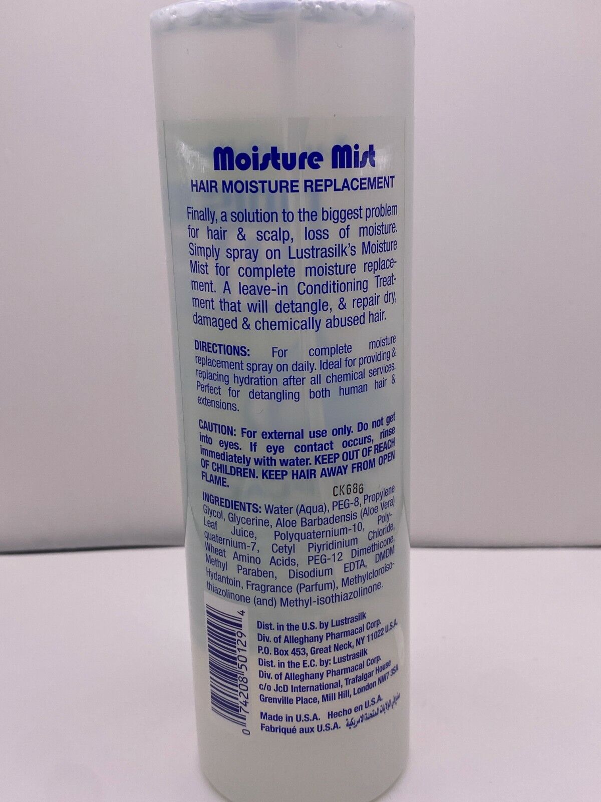 Lustrasilk Moisture Mist Hair Moisture Replacement - 10 fl oz