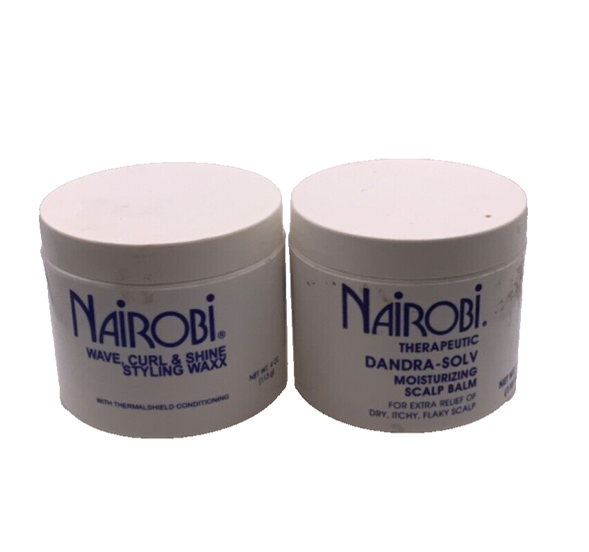 (2) Nairobi Dandra Solv Moisturizing Scalp Balm 4oz