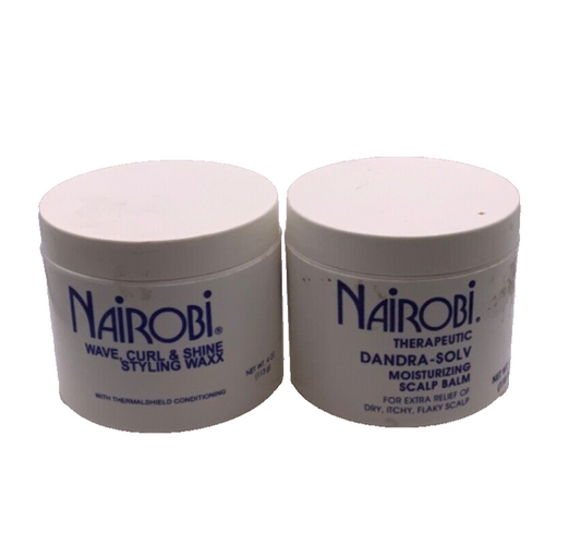 (2) Nairobi Dandra Solv Moisturizing Scalp Balm 4oz