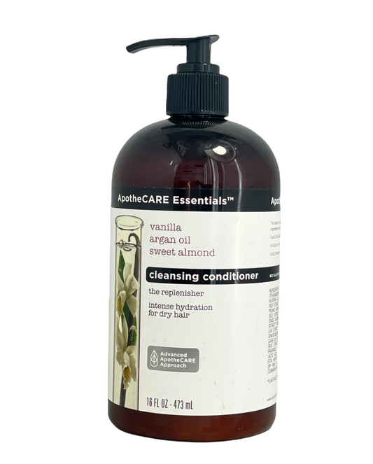 ApotheCARE Essentials Vanilla Argan Oil Sweet Almond Cleansing Conditioner 16oz