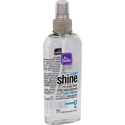 (1) LA Bella Super Shine Polishing Spray Shine Finisher #10 Max Shine - 6 fl oz