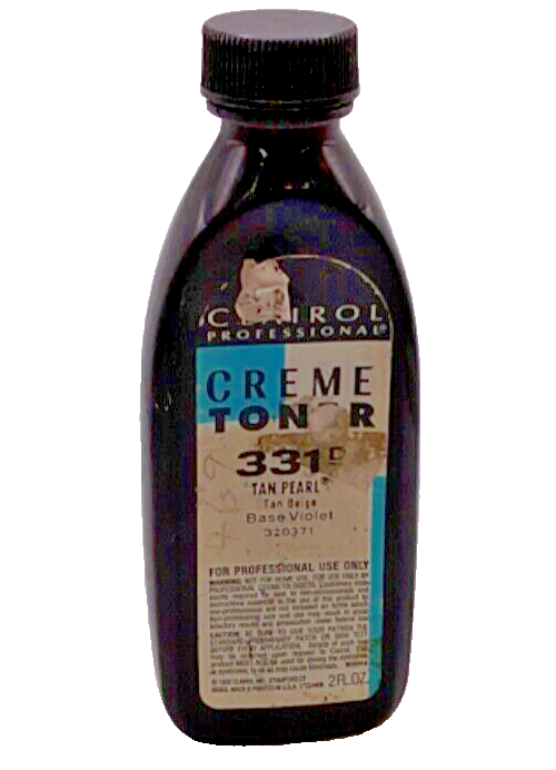 Clairol Professional Creme Toner #331D Tan Pear l/ 2 fl oz