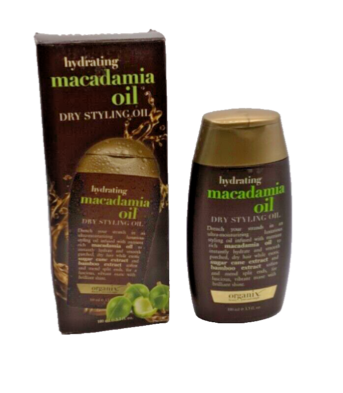 OGX Organix Hydrating Macadamia Oil Dry Styling Oil 3.3oz
