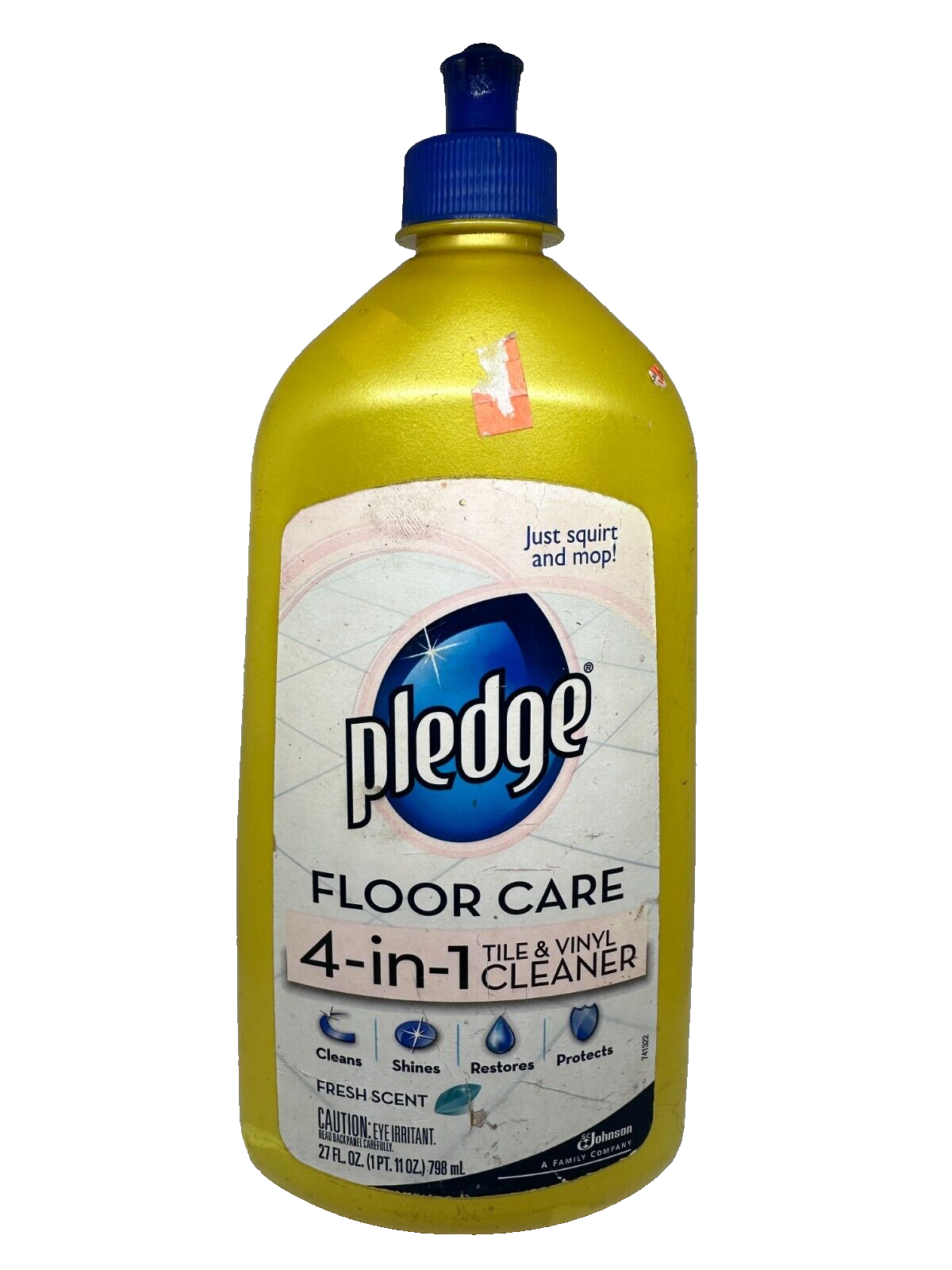 Sc Johnson PLEDGE Floor Care 4 In 1 Tile & Vinyl Cleaner 27 Fl Oz