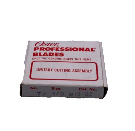 Oster Professional Blades Unitary Cutting Assembly No.70 3/0 (918-02)