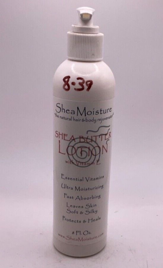 Shea Moisture Shea Butter Lotion w/Vitamin E/ 8 fl oz