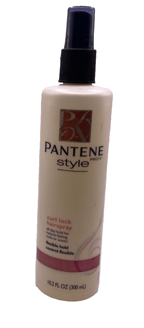 Pantene Pro-V Curl Lock Hairspray All Day Flexible Hold 10.2 oz Discontinued
