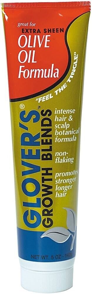 Glover's Growth Blends Olive Oil Formula Great For Extra Sheen 5 Oz