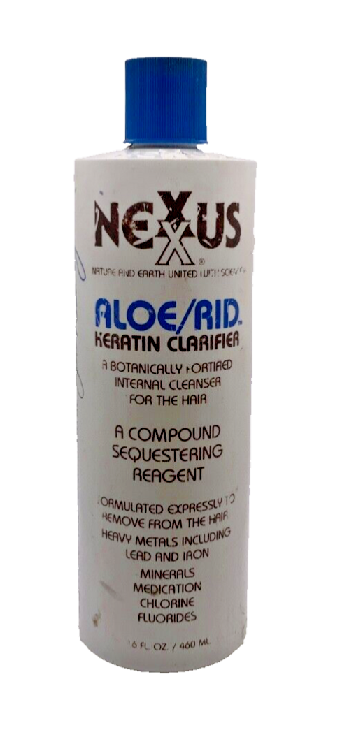 VINTAGE Nexxus Aloe Rid Keratin Clarifier / 16oz **30% FULL**