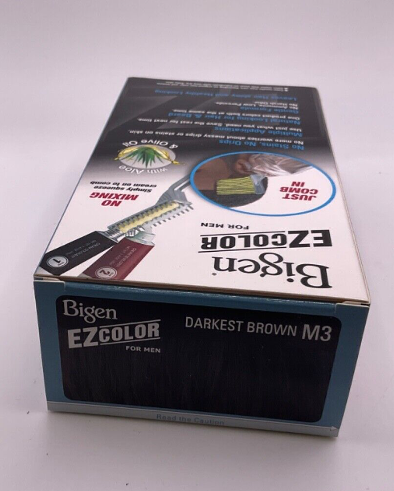 Bigen EZcolor For Men #M3 Darkest Brow-Permanent Color / 2.82oz