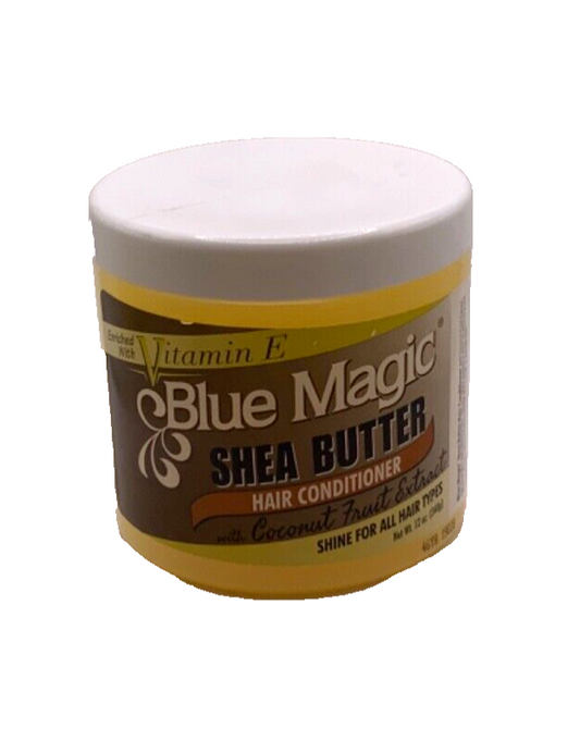 Blue Magic Shea Butter Hair Conditioner With Coconut Fruit Extract 12oz