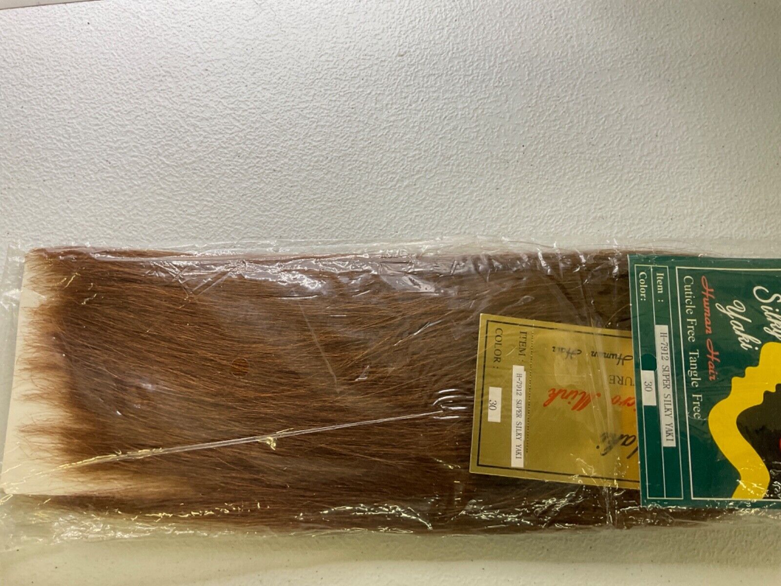 Motown Tress Super Silky Yaki Human Hair H-7912/Color 30