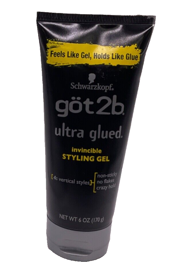 Schwarzkopf Got2b Ultra Glued Invicible Styling Gel/6oz