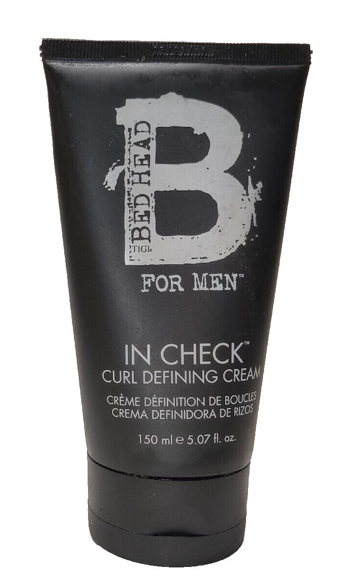 TIGI Bed Head For Men In Check Curl Defining Cream 5.07 fl oz / 150 ml