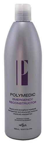 Nexxus Polymedic Hair Repair Emergency Reconstructor Damage Treatment 16.9 Oz