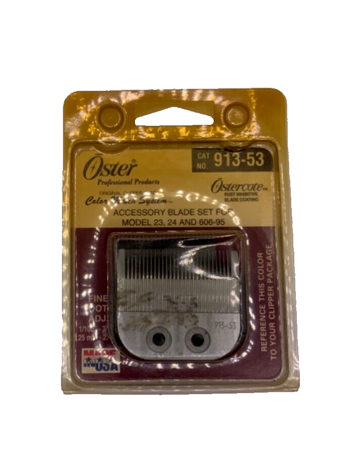Oster Accessory Blade Model 23, 24 606-95 Fine Tooth 1/100” .25mm 91353