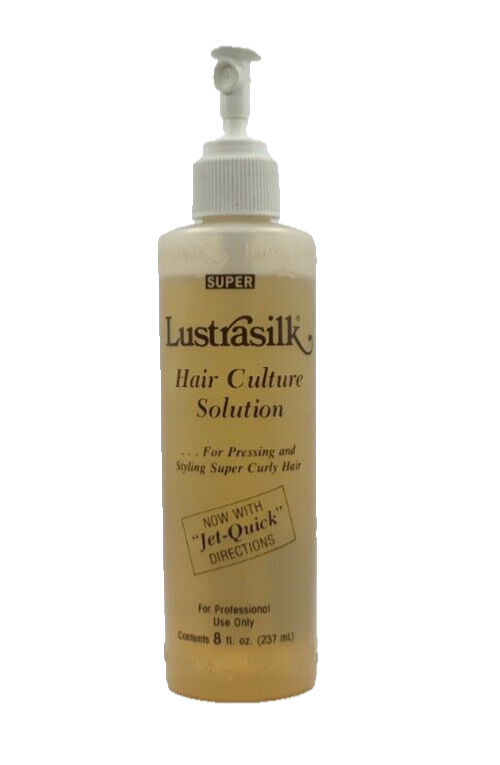 Lustrasilk Hair Culture Solution For Prepping Styling Curly Hair SUPER - 8 fl oz