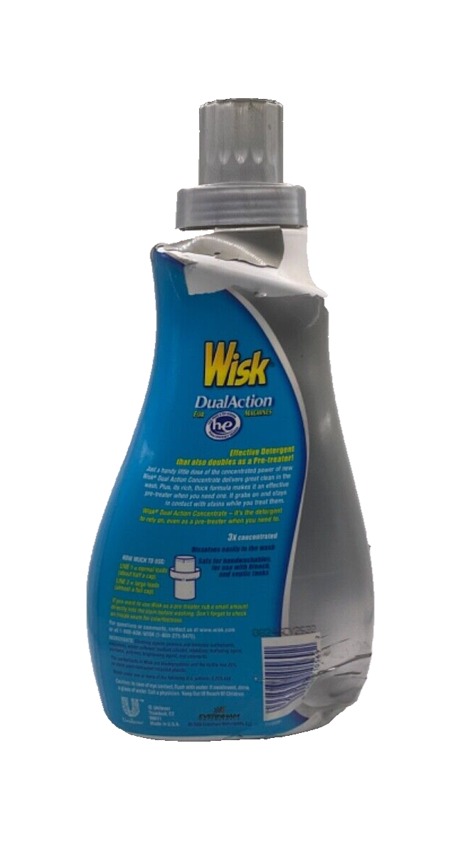 Wisk Dual Action Laundry Detergant / 32 oz