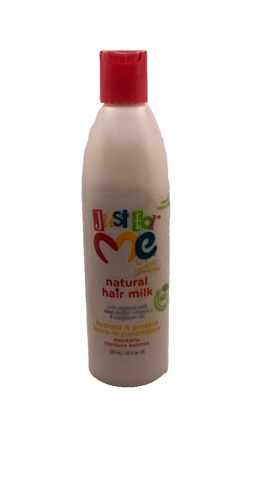 Just For Me Natural Hair Milk Hydrate & Protect Leave-In Conditioner 10oz