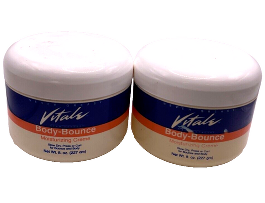 (2) Vitale Body-Bounce Moisturizing Creme/8oz