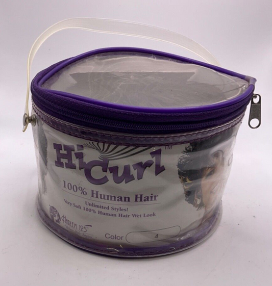 Harlem 125 Hi Curl 100% Human Hair Color: 4