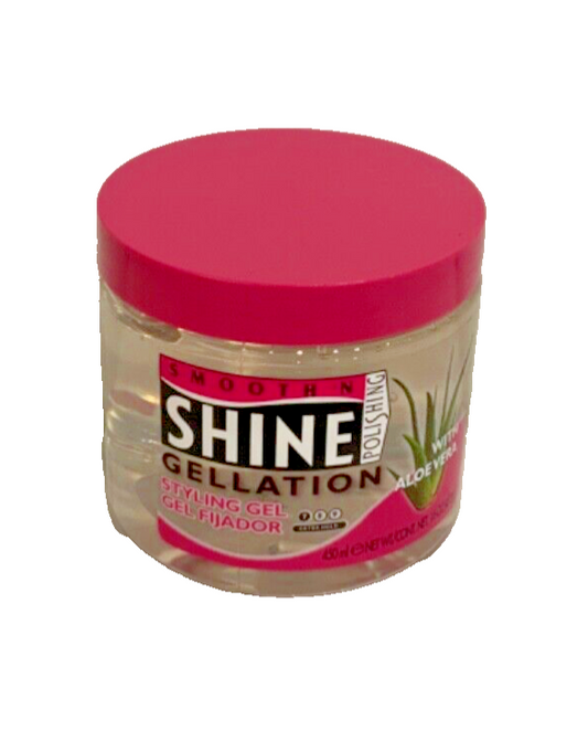 Smooth ‘N Shine Gellation Styling Gel 7 Extra Hold w/ Aloe Vera 16oz