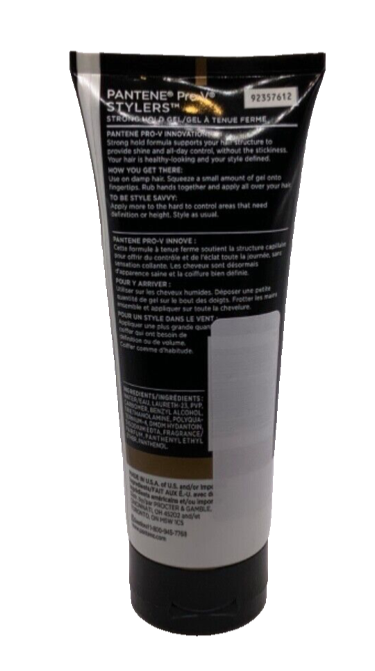 Pantene Gel Strong Hold #2 20 Hour Hold And Control 6.8oz