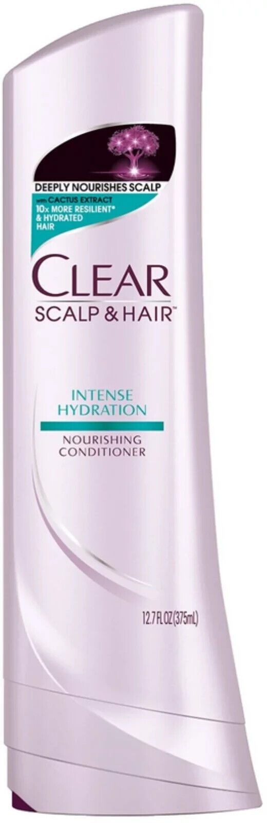 Clear Scalp & Hair Conditioner Intense Hydration 12.7 Oz Cactus Extract 24H
