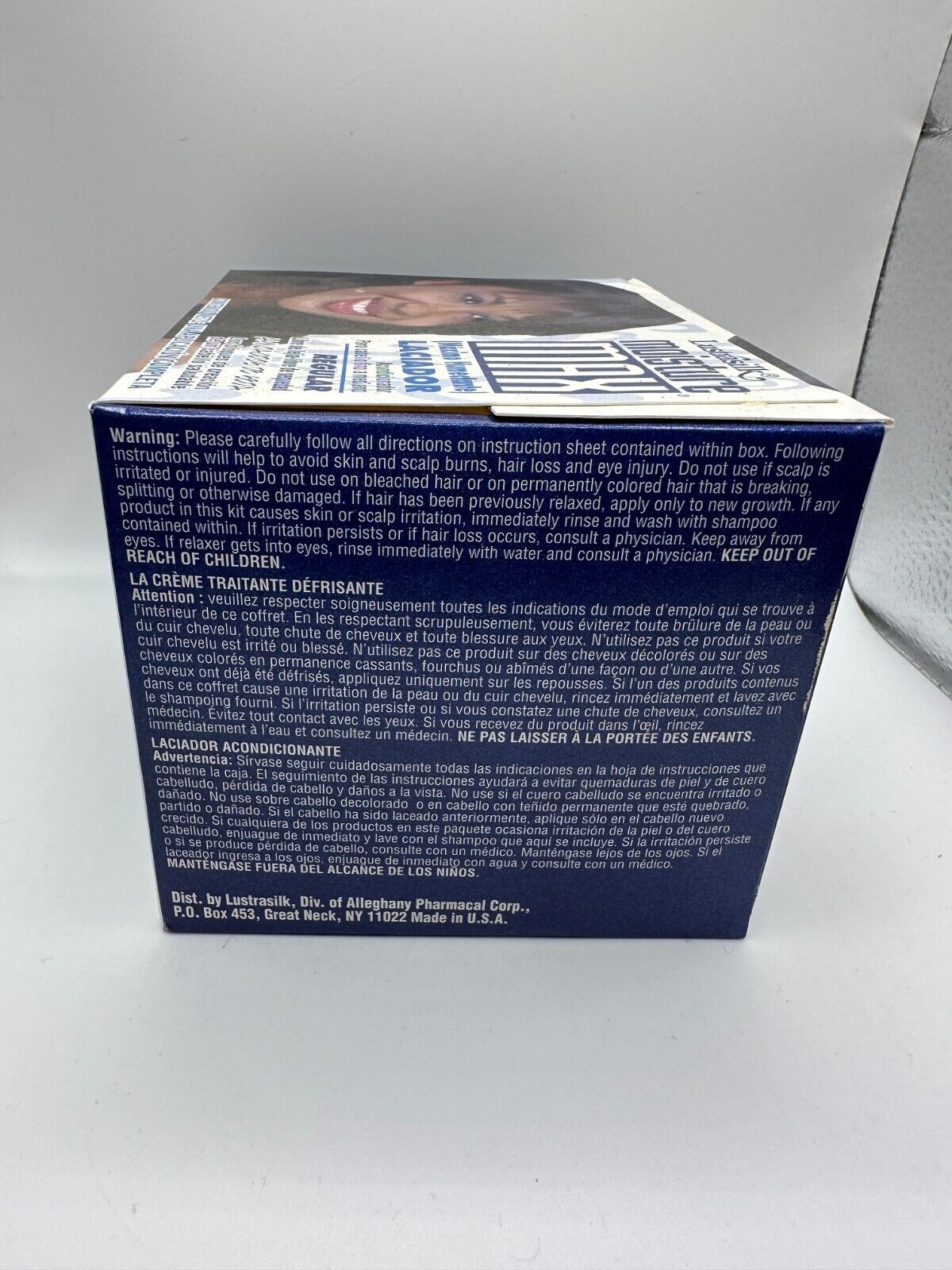 Lustrasilk Moisture Max Conditioning Relaxer Fine to Medium Hair Regular