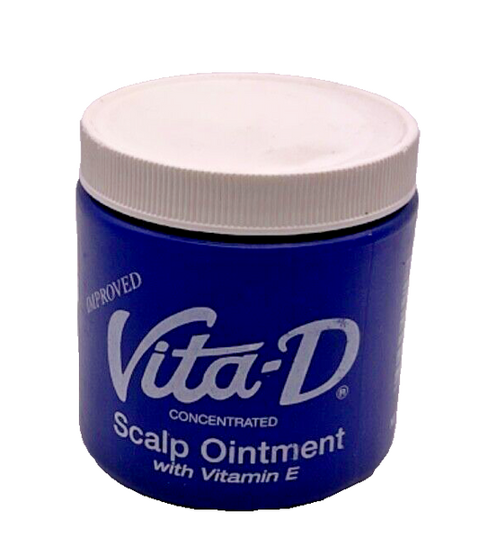 Vita-D Concentrated Scalp Ointment Hair Dress Howell Brothers Vintage / 7oz