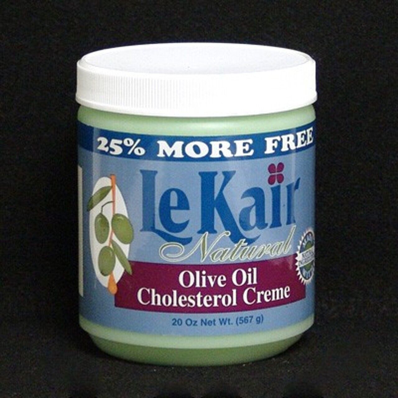 Lekair Natural Olive Oil Cholesterol Creme 20oz