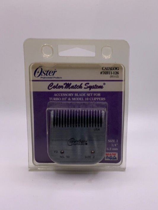 Oster Turbo 111 & #10 Size 3.5 Hair Clipper Blade #76911-146 3/8"" 9.5mm