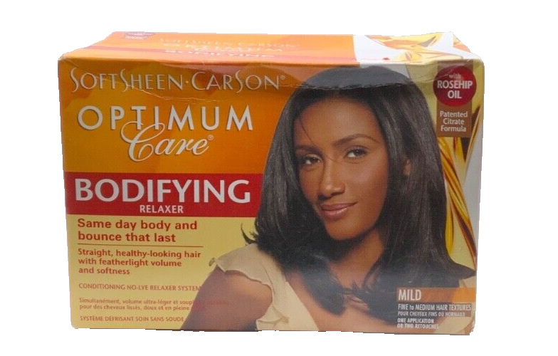 Softsheen Carson Optimum Care Bodifying Relaxer No-Lye System Mild Strength Perm