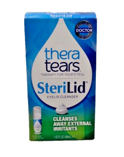 Thera Tears SteriLid Eyelid Cleanser Foam Pump 1.62oz