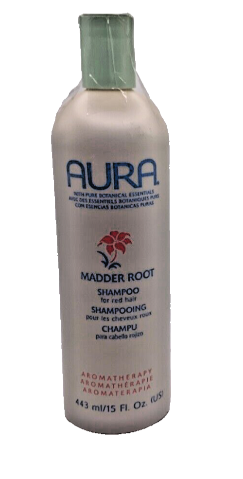AURA Madder Root Shampoo For Red Hair 15 oz
