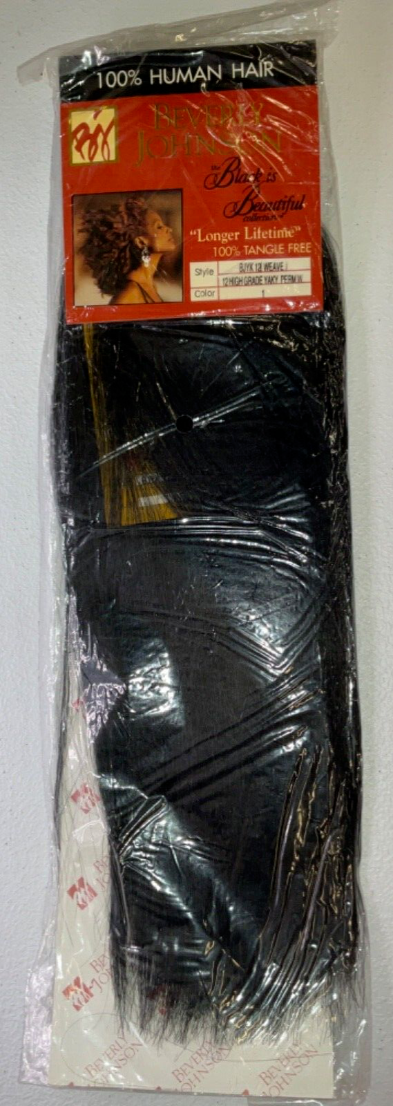 Beverly Johnson Black is Beautiful Collection Yaky Perm/Color 1/(12 inches)