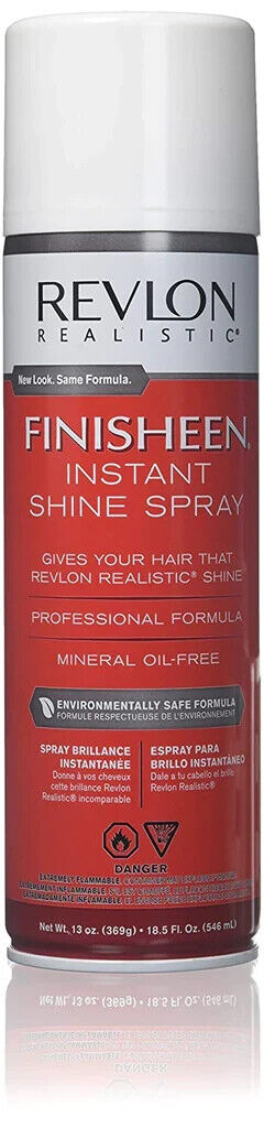 Revlon Finisheen Instant Shine Oil Sheen Conditioning Spray 18.5 oz - JUMBO SIZE