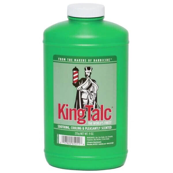King Talc Soothing, Cooling & Pleasantly Scented 9oz