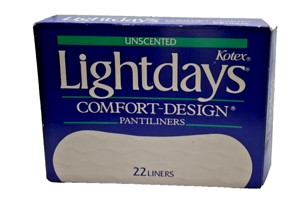 Lightdays Comfort Design Panty Liners 22 Pack